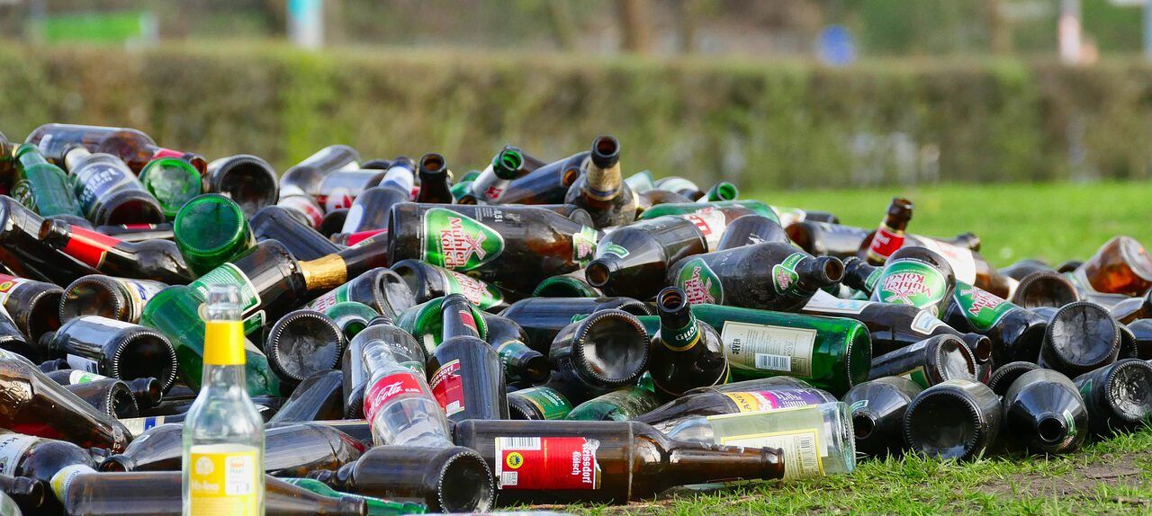 Würde Pfandflaschen