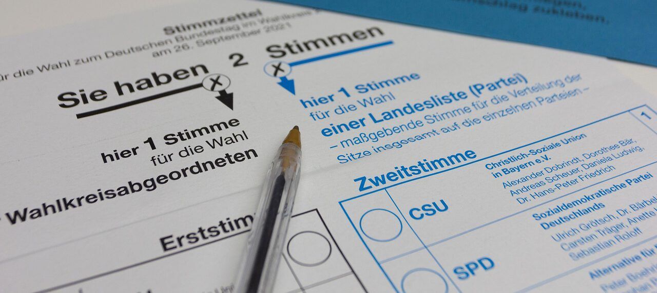 Wahl politische Partei