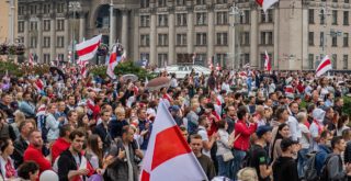 Demonstration in Minsk