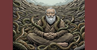 Warten auf die Schlangengrube