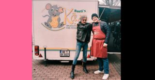 Hamburger Wochenmarkt Käsehändler Basti