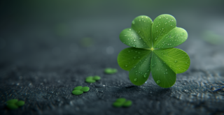 Glück oder Unglück, vier oder Kleeblatt