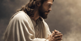 Jesus beim Gebet