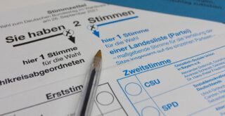 Wahl politische Partei